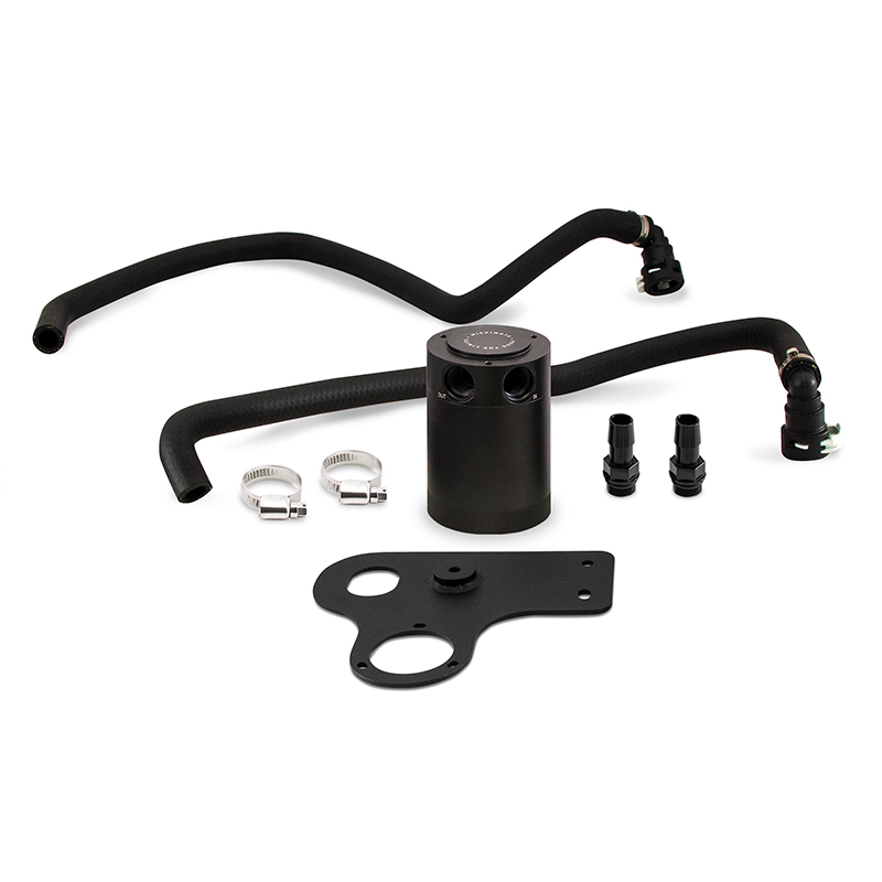 Mishimoto — Mishimoto 2018+ Ford Mustang GT Baffled Oil Catch Can - PCV Side
Oil Catch Can Kit - view 7